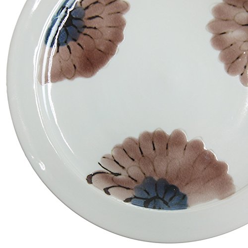 Amazon | 九谷青窯 高原真由美 色絵 ガーベラ紫 5.5寸皿 NTM-005[並行